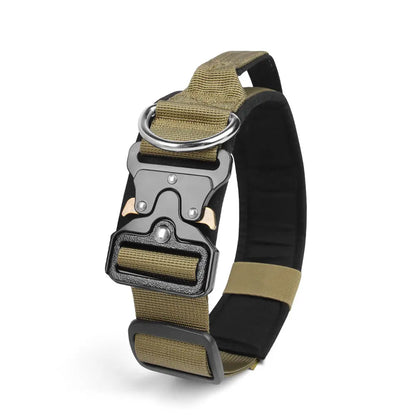 New Pet Collar Tactical Collar with Handle Dog Collar Dog Leash