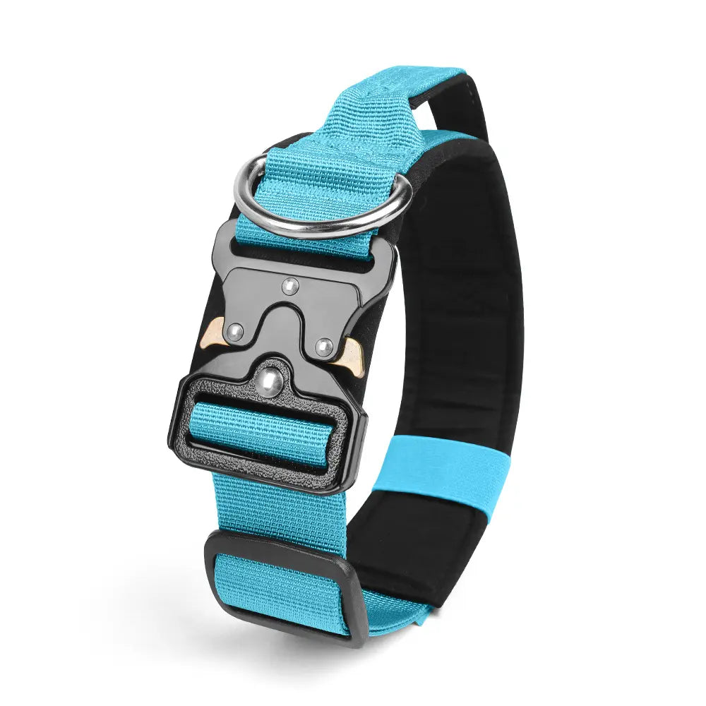 New Pet Collar Tactical Collar with Handle Dog Collar Dog Leash