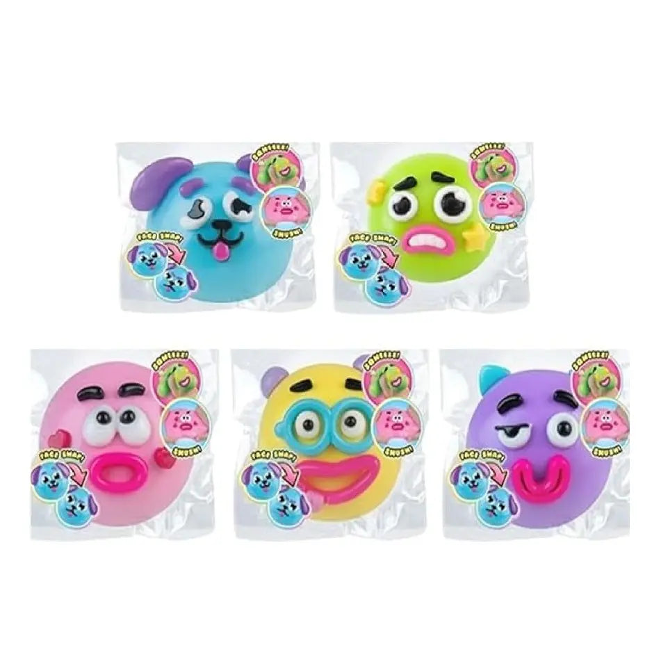 Squishy Cutie Toy ,Funny Face Dog Face Squishy Soft Multisensory Stress Relief for Anxiety Portable Sensory Decompression