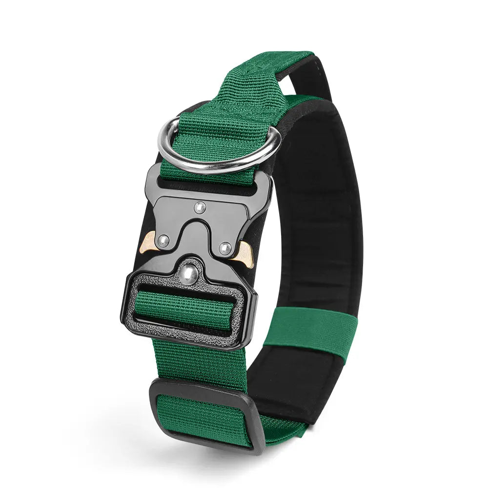 New Pet Collar Tactical Collar with Handle Dog Collar Dog Leash