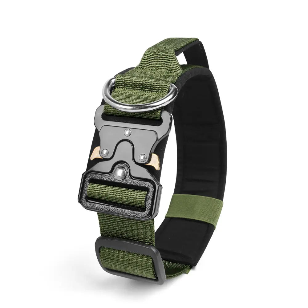 New Pet Collar Tactical Collar with Handle Dog Collar Dog Leash